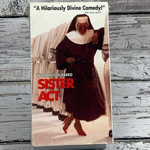 Sister Act (VHS, 1992) Whoopi Goldberg Comedy‎ Classic - Great Condition